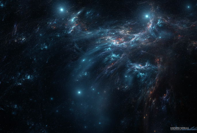 Nebula, космос, звезды