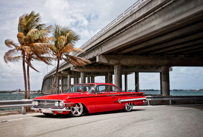 тачки, авто фото, 1960, авто обои, chevy, impala, cars, chevrolet