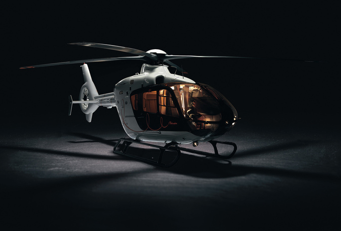 hermes, ecrocopter, ec135, Вертолет