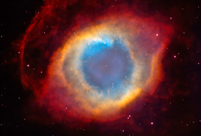 Туманность улитка, глаз бога, the helix nebula, ngc 7293