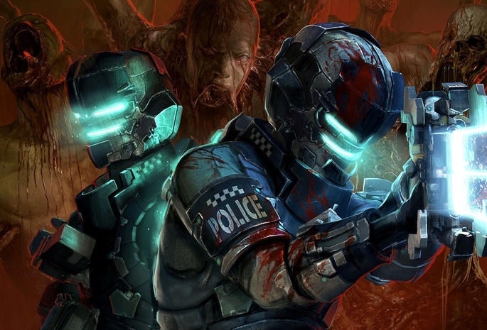 Dead space 2, твари, dead space, мутанты, мертвый космос