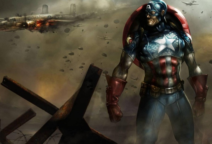 война, комикс, марвел, war, marvel, comics, Captain america