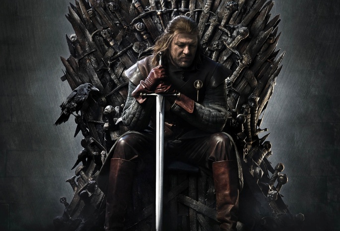 A song of ice and fire, winter is coming, game of thrones, winterfell, george martin, sean bean