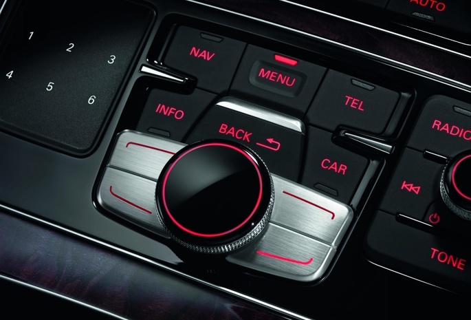 авто, Audi-а8, кнопки, вид внутри, обои