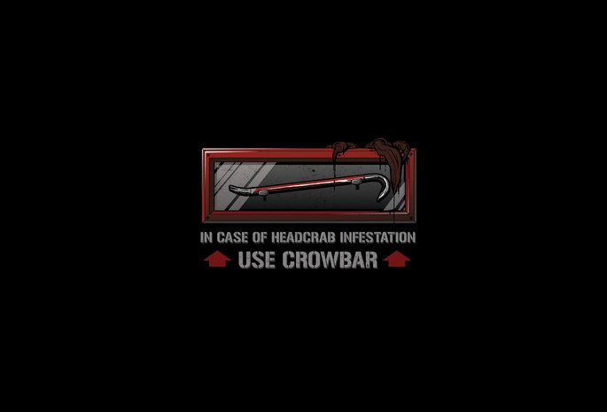 half life, лом, Use crowbars