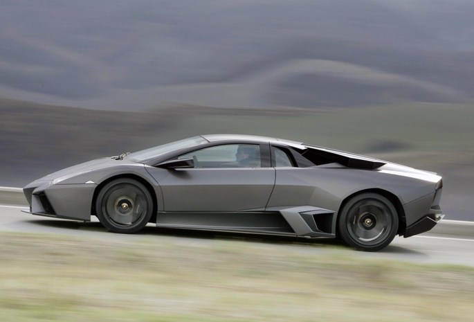 скорость, размытость, Lamborghini.