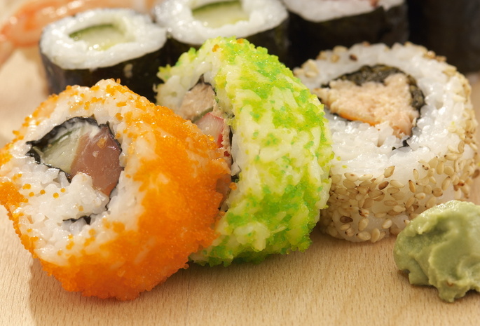 rice, food, рыба, Еда, кунжут, sushi, fish, суши, васаби, рис, wasabi