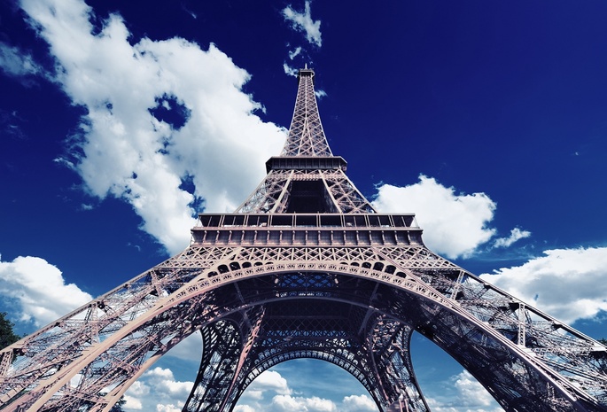 франция, эйфелева башня, Париж