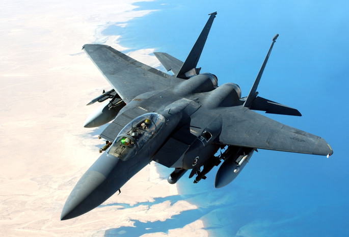 тактический, u.s.a, всепогодный, F-15, истребитель