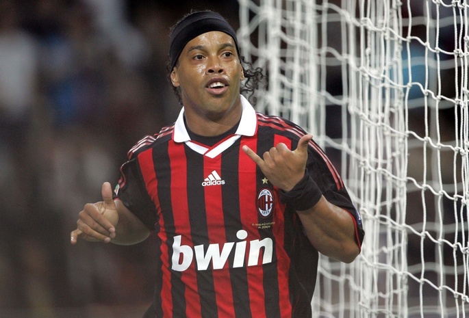 Ronaldinho, milan, brasil, football, футбол