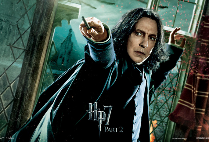 harry potter and the deathly hallows, alan rickman, part 2, hp 7, Harry potter 7, hogwarts