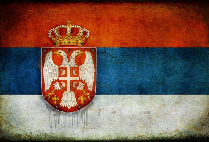 Сербия, герб, флаг
