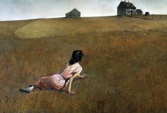 картина, 1948, Эндрю уайет, мир кристины