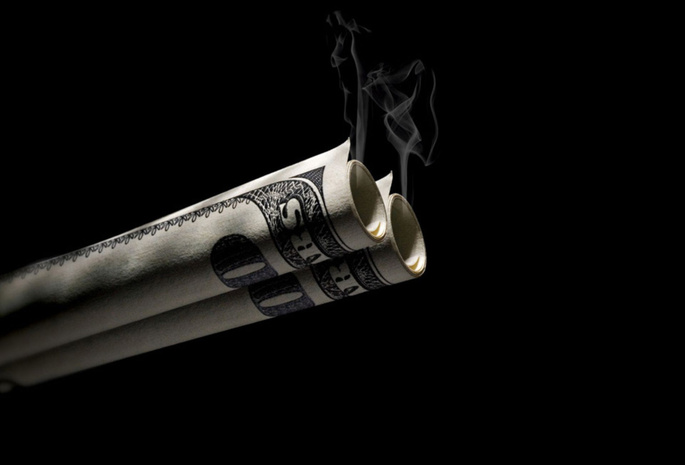 доллар, дым, дымок., Валюта