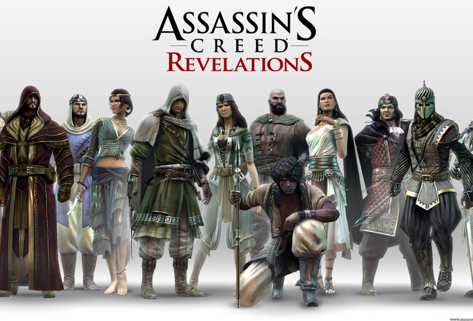 персонажи, Assassins creed, revelations, мультиплеер