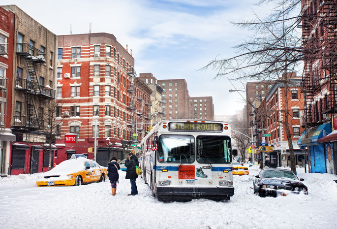 нью-йорк, зима, usa, winter, east village, снег, nyc, snow, New york