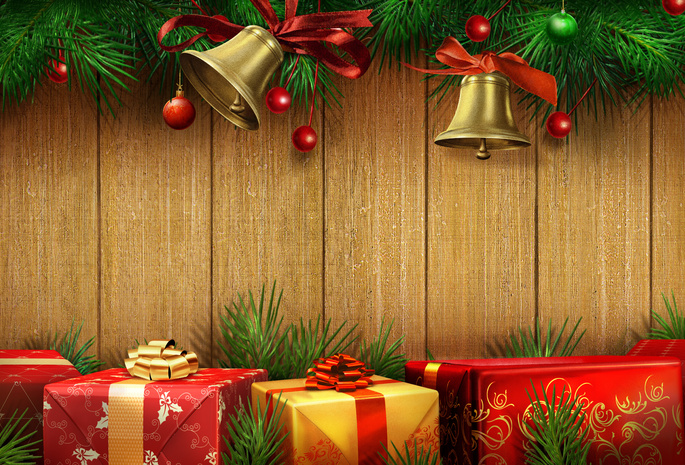 box gift, Beautiful, colors, christmas bells, boxs, christmas, beauty, bells, gifts, bell, cool