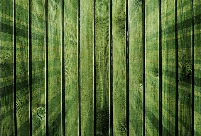 фон, доски, зеленый, Текстура, лучи