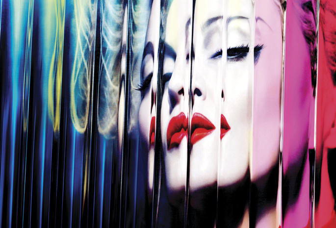 photo album cover, Madonna, mdna