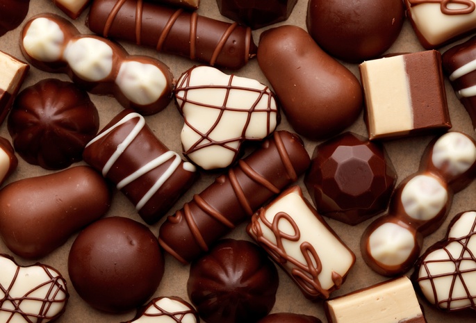 candy, chocolate, молочный, сладости, Конфеты, белый, шоколад