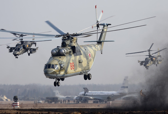 миль, Ми-26, вертолеты