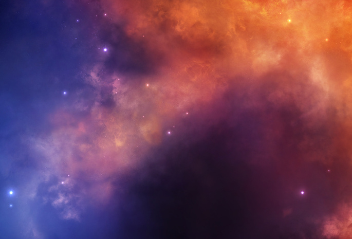 Universe, звезды, nebula, туманность