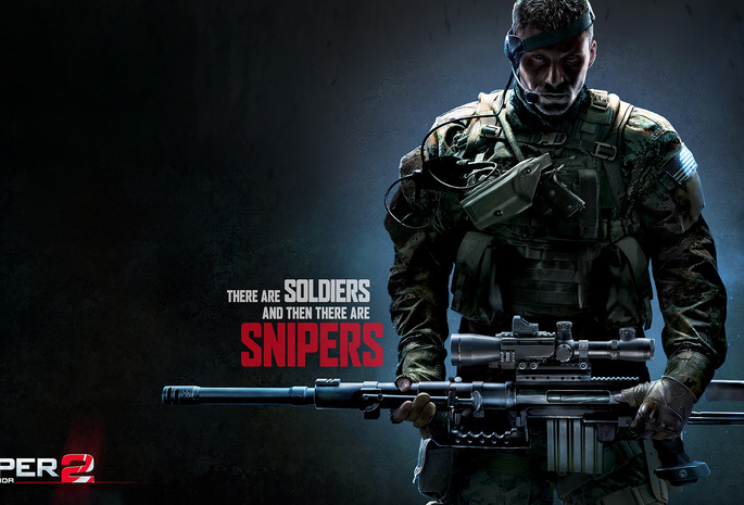 Sniper ghost warrior 2, снайперская винтовка, снайпер, солдат