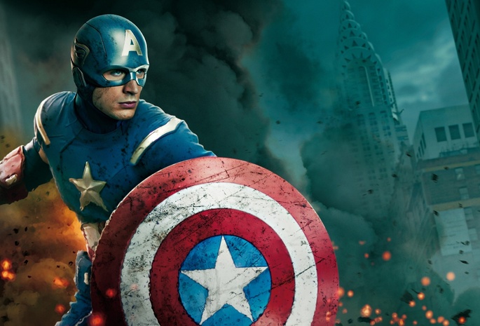 captain america, мстители, маска, капитан америка, The avengers