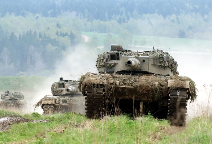 танки, Mbt-leo2a4_austria, оружие