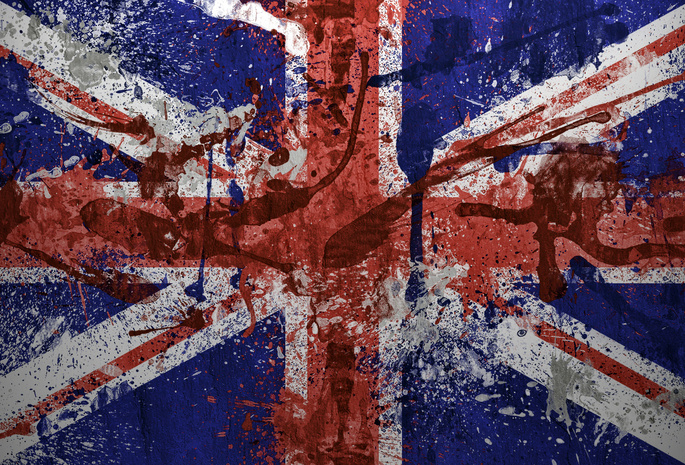 flag, флаг, great britain, краски, Великобритания