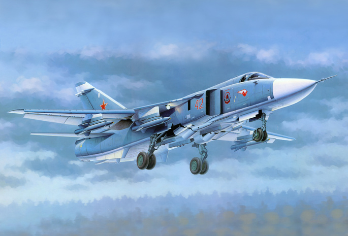 арт, , Су - 24м, бомбардировщи