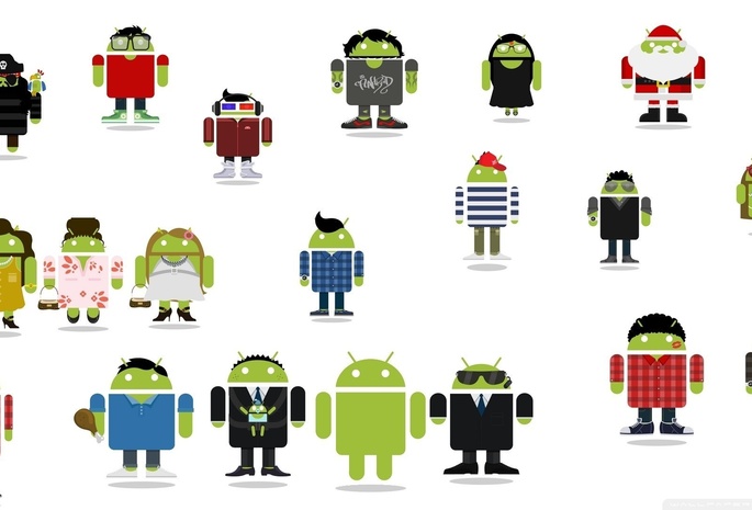 минимализм, Android, андроид