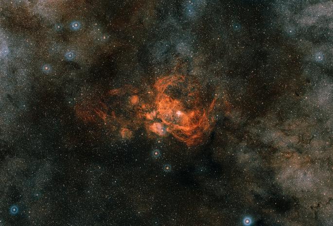 эмиссионная туманность, созвездие, pismis 24, Ngc 6357