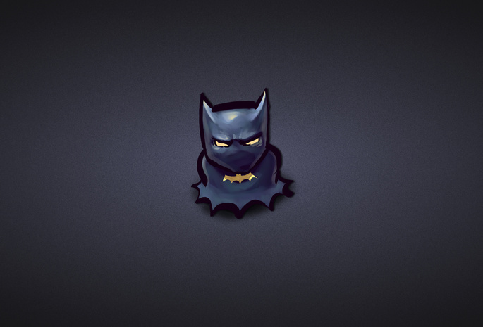 batman, Бэтмен, темно-синий, комикс, минимализм