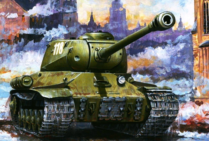 ис-2, Танк, война, боевая техника