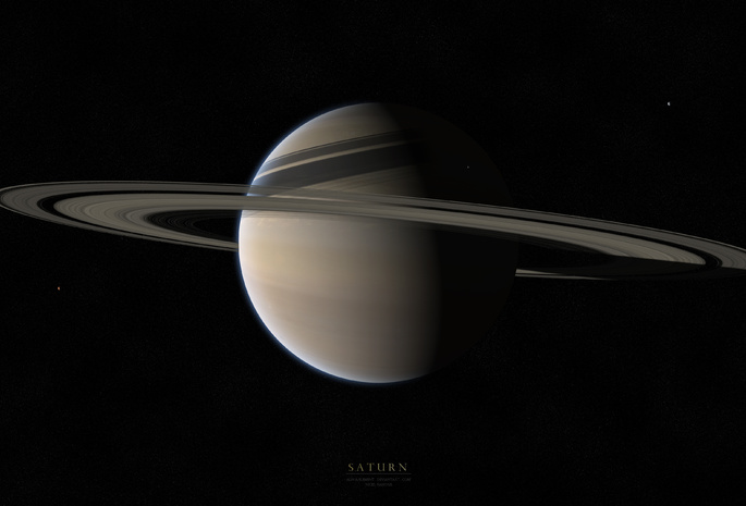планета, кольца, звезды, Saturn, gaz giant