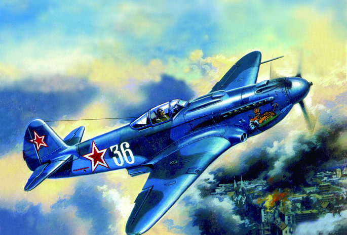 Война, самолёт, лагг-3, советский, небо, истребитель