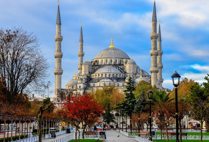 sultan ahmed mosque, turkey, istanbul, голубая мечеть, Blue mosque