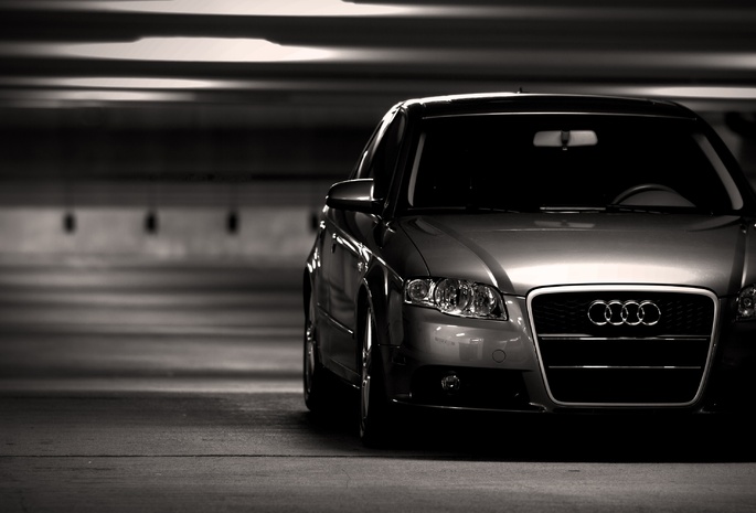 parking, Auto, wallpapers audi, city, фото, audi, cars, a4, audi a4, wallpapers auto