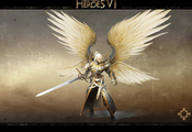 крылья, архангел, Heroes of might & magic 6, герои меча и магии 6, меч