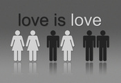 любовь, пары, Love is love