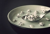 молоко, хлопья, ложка, Star wars, штурмовики молоко, хлопья, ложка, Star wars, штурмовики
