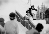 спуск, адреналин, snowboarding, сноуборд, сноубординг, черно-белое, extreme ...