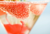 strawberry, клубника, glass, cocktail, Коктейль, напиток, стакан, drink strawberry, клубника, glass, cocktail, Коктейль, напиток, стакан, drink