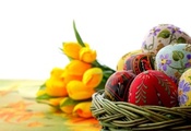 крашеные, орнамент, макро, пасха, Easter, праздник, яйца