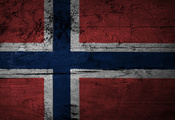 флаг, Norway, норвегия, текстура