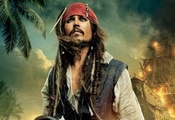 pirates of the caribbean on stranger tides, Johnny depp, captain jack sparr ...