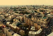 Фото, высота, здания, город, улица, панорама, дома, киев