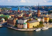 город, старый, стокгольм, stockholm, швеция, Sweden