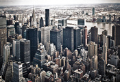 New york, город, нью-йорк, здания, мегаполис, ny, небоскребы